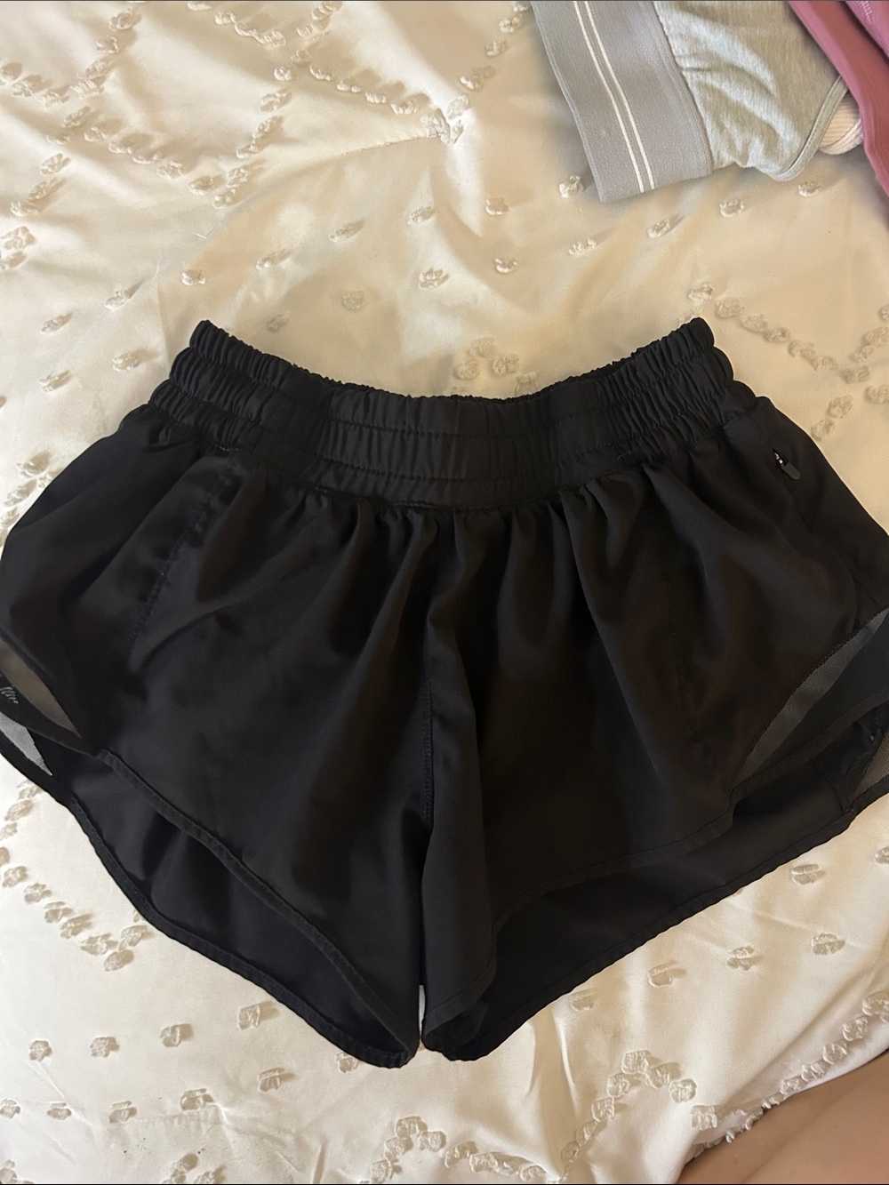 Amazon Black Women's Athletic Running Shorts with Elastic Waist